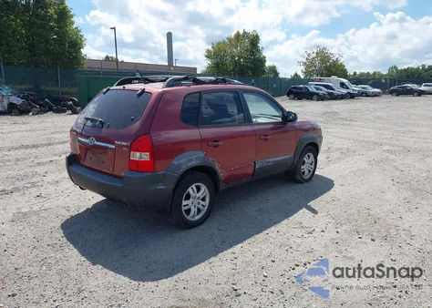 2008 Hyundai Tucson Limited V6/Se from USA, damaged, VIN KM8JN72D38U821723